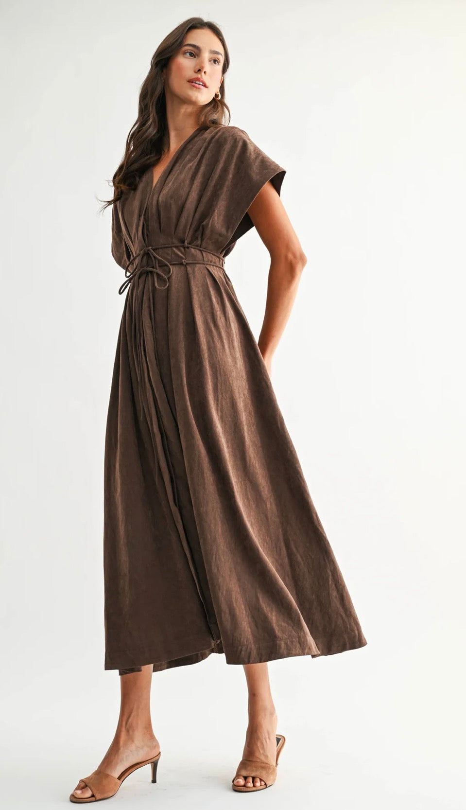The Brown Vesper dress