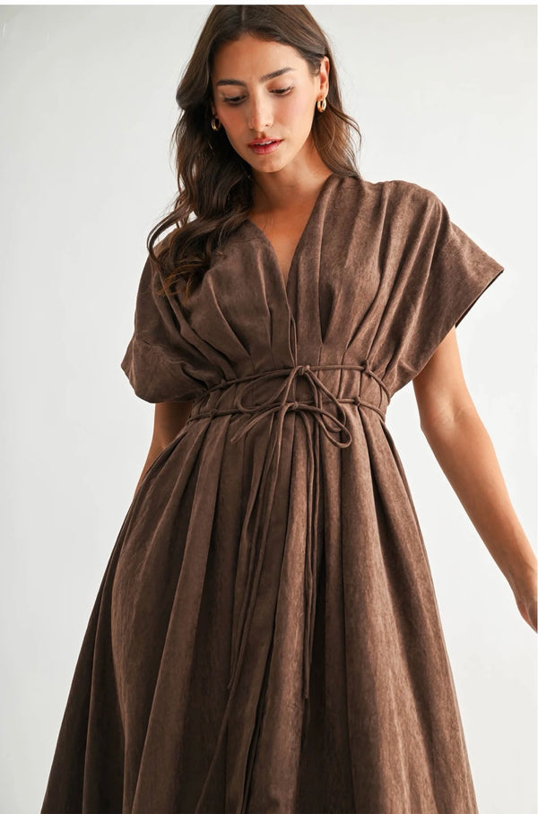 The Brown Vesper dress